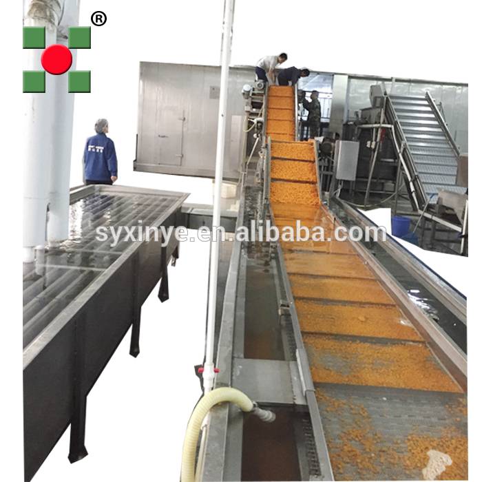 quick freezing carrot production line vegetable cleaning machine food brush washing machine